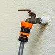 Furtun de gradina, 6 straturi, antirasucire, cu 2 cuple si adaptor, 3/4