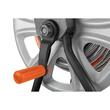 Furtun de gradina, NEO, cu pistol de stropit, carucior cu tambur, accesorii, 6 straturi, 1/2