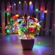 Instalatie luminoasa, multicolor, interior, 3xAA, IP20, 100 LED, 10 m