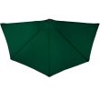 Umbrela balcon/terasa, semirotunda, verde, 270 cm