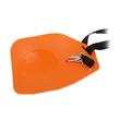 Ham pentru motocoasa/trimmer, Micul Fermier, bretele panza, portocaliu si negru, 27x20x2 cm