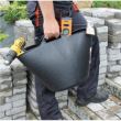 Galeata pentru constructii, rotunda, flexibila, neagra, 14 L, Artool