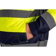 Geaca de lucru, vesta, 3 in 1, reflectorizanta, poliester, galben, model Hi-Vis, marimea L/52