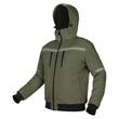 Geaca de lucru bomber Outdoor, izolata, cu gluga, verde, marimea S/48, NEO