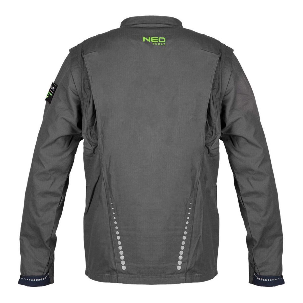 Spatele gecii de lucru Premium ripstop NEO, cu elemente reflectorizante