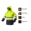 Geaca de lucru reflectorizanta impermeabila NEO Visibility marimea XL/56, pictograme: clasa 2 EN ISO 20471, cusaturi lipite, gluga ascunsa in guler