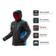 Geaca de lucru softshell HD Plus, cu gluga, negru, marimea M/50, NEO - caracteristici