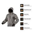 Geaca de lucru softshell cu gluga detasabila, model Outdoor, marimea S/48, NEO
