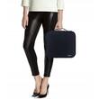 Geanta pentru cosmetice/accesorii baie, Soulima, poliester, PVC, EVA, neagra, 26x9x22.5 cm