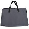 Geanta pentru transport caine/pisica, gri, material Oxford, PVC, impermeabila, pliabila, marimea S-M, 61x46x51 cm