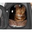 Geanta pentru transport caine/pisica, spuma EVA, gri, max 6 kg, 43x27x32 cm 
