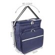 Geanta picnic, termica, impermeabila, cu maner, albastru, 35x23x35 cm, Isotrade