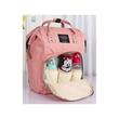 Geanta/rucsac termo pentru mamici, bebelus, Verk Group, impermeabila, roz, max 15 kg, 24x17x38 cm