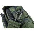 Geanta turistica/calatorie de umar, model Survival, camuflaj, 8 buzunare, 8.5x25.5x19.5 cm, NEO 