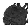 Ghiozdan/rucsac tactic, 5 compartimente, poliester 600D, negru, 38 L, 37x29x55 cm, Isotrade