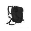 Ghiozdan/rucsac tactic, 5 compartimente, poliester 600D, negru, 38 L, 37x29x55 cm, Isotrade
