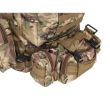 Ghiozdan/rucsac tactic, cu 3 compartimente detasabile, poliester 600D, 45 L, 50x16x60 cm, Isotrade