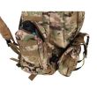 Ghiozdan/rucsac tactic, cu 3 compartimente detasabile, poliester 600D, 45 L, 50x16x60 cm, Isotrade
