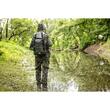 Ghiozdan/rucsac turistic, 4 buzunare, model Survival, verde inchis, 18x32x63 cm, 30 L, NEO