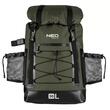 Ghiozdan/rucsac turistic, 4 buzunare, model Survival, verde inchis, 18x32x63 cm, 30 L, NEO