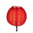 Ghirlanda solara, lampioane chinezesti, LED, 2V, 10 buc, 2 moduri iluminare, IP44, 7.5 cm, 3 m 