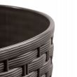 Ghiveci decorativ de flori, rotund, maro, 40x37.5 cm, Rato Round