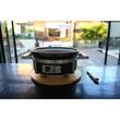 Gratar cu carbuni, grill rotund, ceramic, Hibachi, 31x19.5 cm, Perfect Home