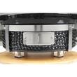 Gratar cu carbuni, grill rotund, ceramic, Hibachi, 31x19.5 cm, Perfect Home
