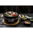 Gratar cu carbuni, grill rotund, ceramic, Hibachi, 31x19.5 cm, Perfect Home