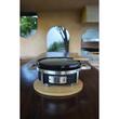 Gratar cu carbuni, grill rotund, ceramic, Hibachi, 31x19.5 cm, Perfect Home