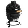 Gratar de gradina, ceramic, negru, 35x40.5x55 cm, KAMADO EGG 13 