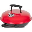 Gratar gradina cu carbuni, grill rotund, cu roti, capac, rafturi, 34.5 cm, 36x46.5x71 cm, Pluto