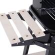 Gratar gradina, grill dreptunghiular, reglabil, cu roti, 87x43x83 cm