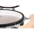 Gratar gradina, grill rotund, ceramic, cu roti, capac, rafturi, 130x73x122 cm, Kamado Egg 21
