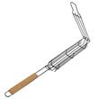 Gratar mobil, maner lemn, pentru frigarui, 49x4.5 cm, Perfect Home