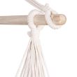 Hamac tip scaun, cu 2 perne, multicolor , max 150 kg, 130x100 cm, Springos