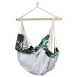 Hamac tip scaun, cu 2 perne, multicolor , max 150 kg, 130x100 cm, Springos