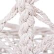 Hamac brazilian, tip scaun, Springos, crem, max 150kg, 79x80x120 cm