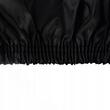 Husa protectie bicicleta/scuter, Trizand, poliester, impermeabila, negru, 190x68x110 cm