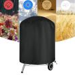 Husa protectie gratar gradina, impermeabila, neagra, rotunda, 49x42 cm, Strend Pro