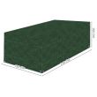 Husa protectie mobilier gradina, polietilena, verde, 240x180x100 cm, Isotrade