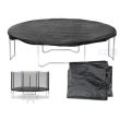 Husa protectie trambulina, impermeabila, PE, negru, 404 cm