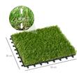 Iarba artificiala 25 mm/30x30 cm, verde, set 10 buc