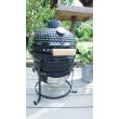 Gratar de gradina, ceramic, negru, 35x40.5x55 cm, KAMADO EGG 13 