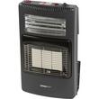 Incalzitor pe gaz, 2 in 1, ventilator electric, aprindere piezoelectrica, cu roti, furtun, regulator, 1.5-4.2 kW, 110-305 g/h, Strend Pro