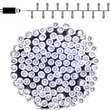 Instalatie luminoasa de Craciun, exterior/interior, 500 LED, 8 moduri, alb rece, IP44, 25 m, Jumi