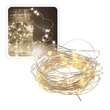 Instalatie luminoasa de Craciun, exterior/interior, 20 LED, alb cald, IP44, 2xAA, 2.3 m, Chomik