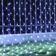 Instalatie luminoasa tip perdea, alb rece, 8 moduri iluminare, interior-exterior, IP44, 160 LED, 260x200 cm, Isotrade