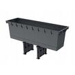Jardiniera decorativa, alb, 77x23.5x40.6 cm, 27 L, Urbi Case M