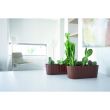 Jardiniera decorativa, maro, 7.9 L, 58.7x14.4x13 cm, Boardee Case